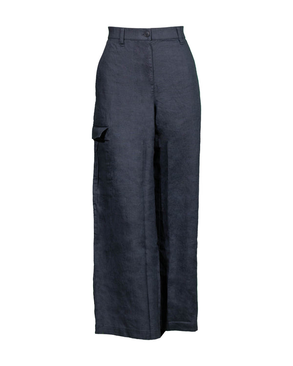 Eileen Fisher Organic Linen Cargo Pant