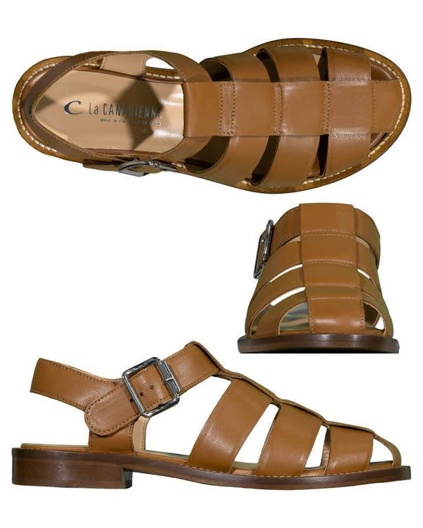 La Canadienne Tilly Leather Sandal