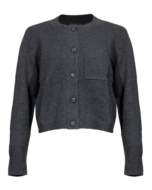 Repeat Crop Cashmere Cardigan