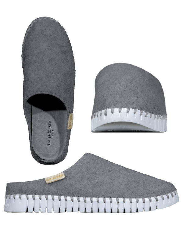 Ilse Jacobsen Tulip Felt Slip On Shoe