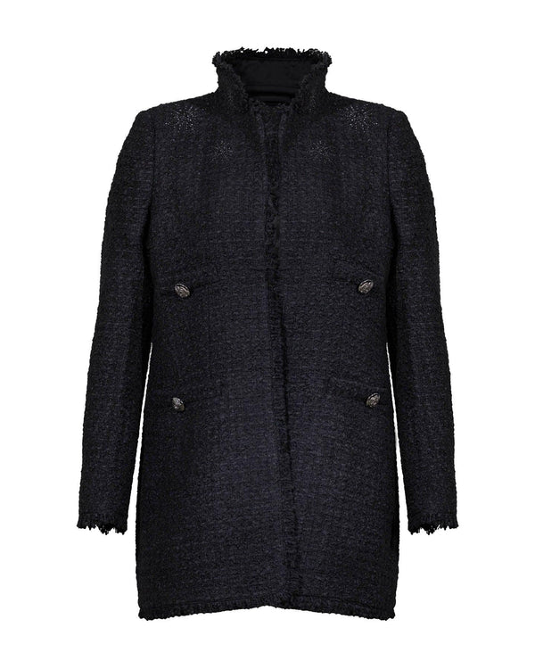 Tonet Mid Length Tweed Jacket