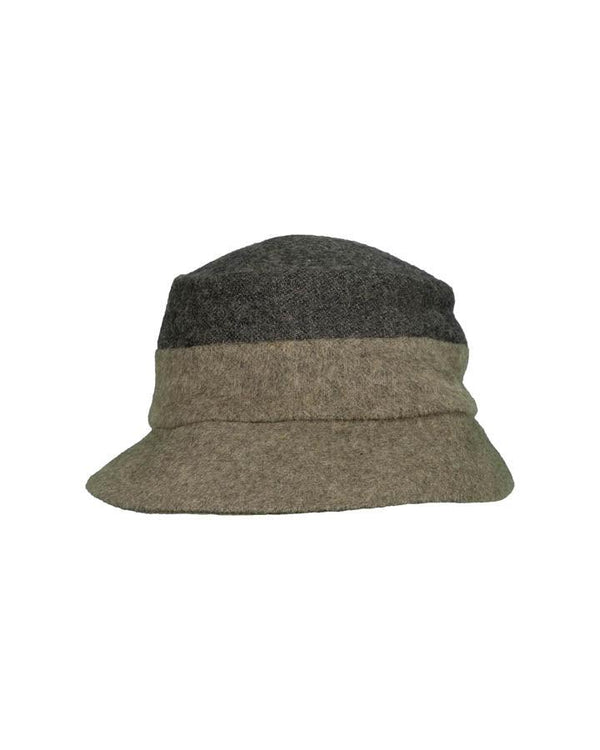 Lillie and Cohoe Kaitlin 2-Tone Mohair Hat