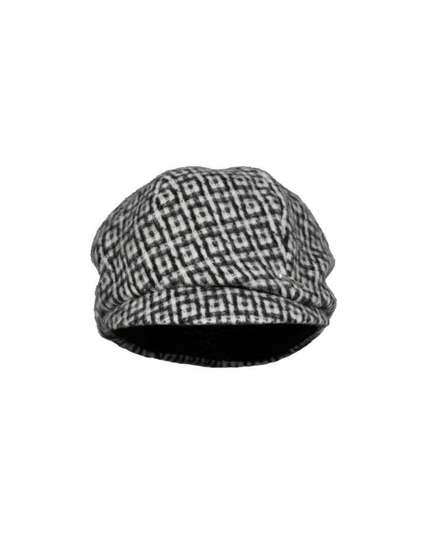 Lillie and Cohoe Dyllan Mohair Check Hat