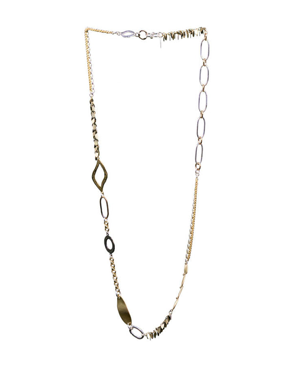 Karyn Chopik Metal Bits Necklace