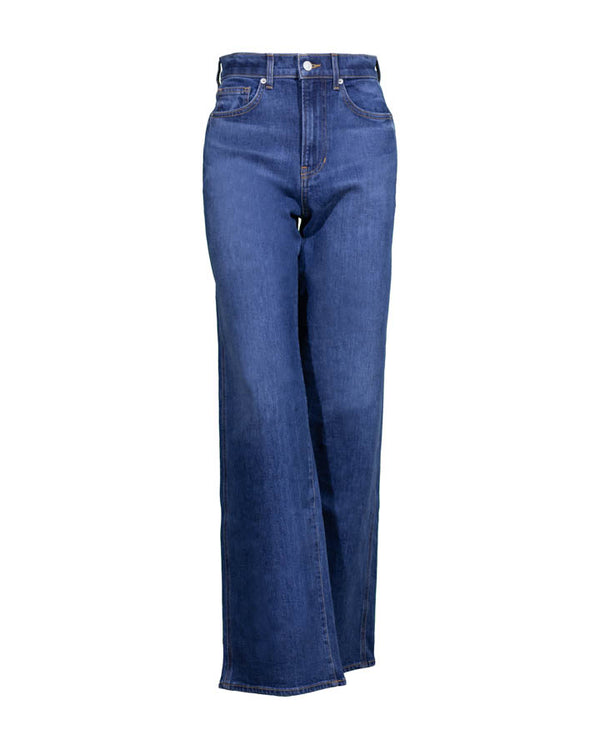 Veronica Beard Taylor High Rise Wide Leg Jeans