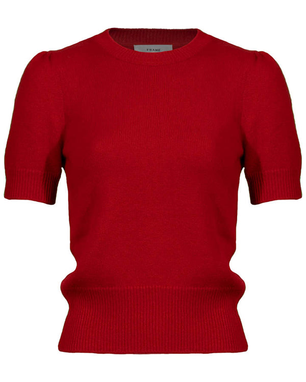 Frame Cashmere Gathered Sweater