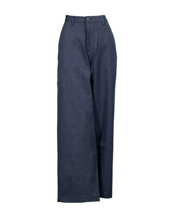 DL1961 Zoie Wide Leg Pinstripe Pants