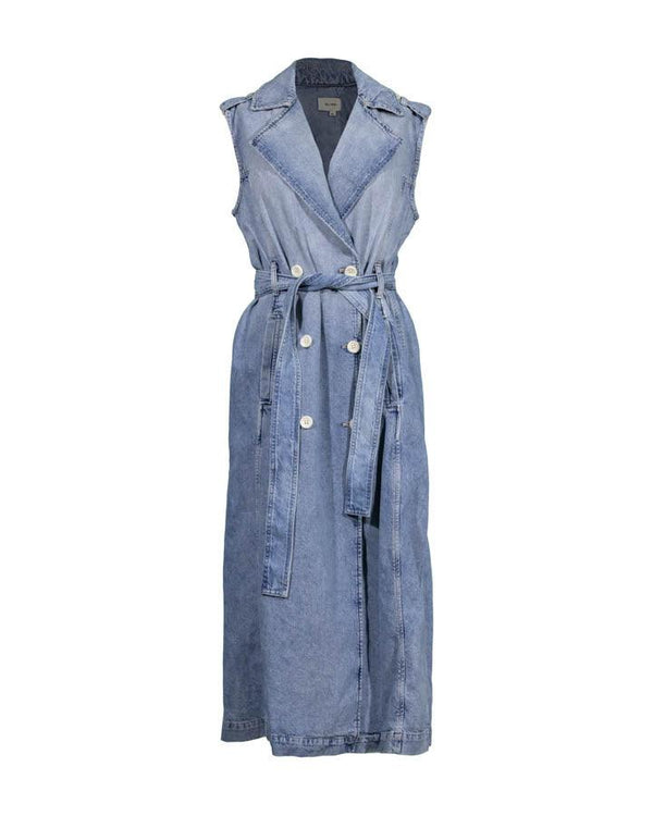 DL1961 Sleeveless Trench Coat Dress