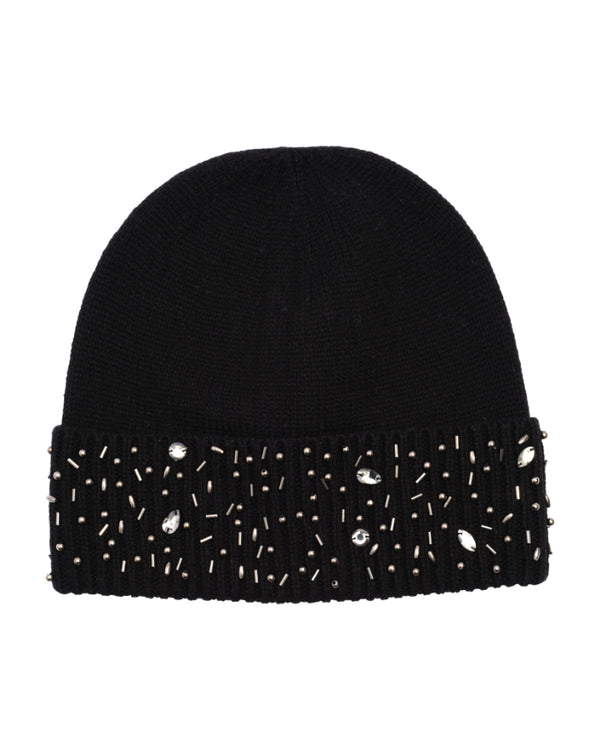 Beaded Cuff Beanie