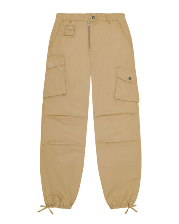 Ganni Washed Cotton Twill Cargo Pants