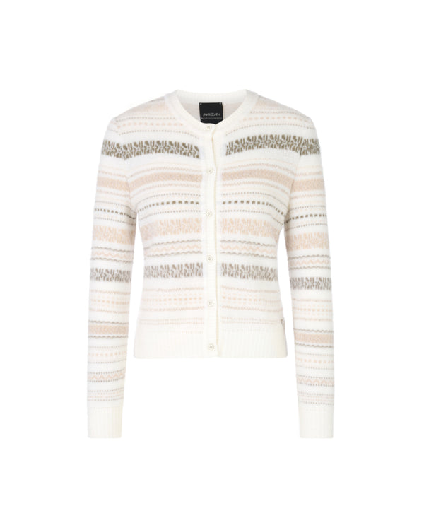 Marc Cain Patterned Stripe Cardigan