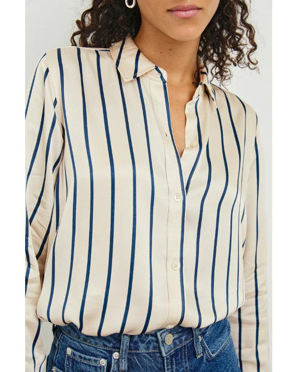 Rails Maria Stripte Satin Shirt