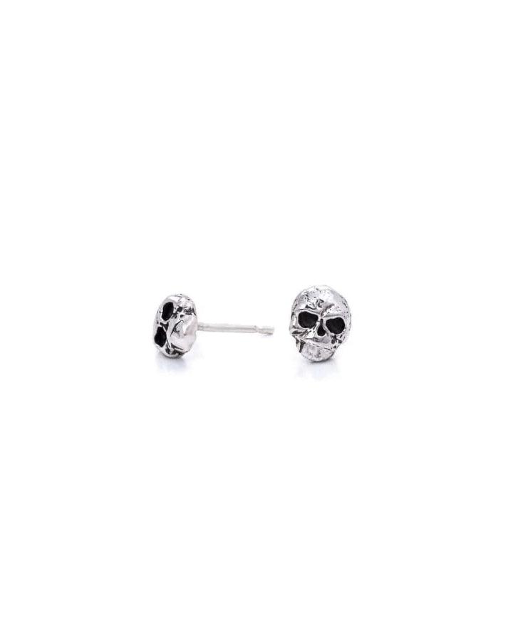 Bloodline Design Petite Skull Stud Earrings