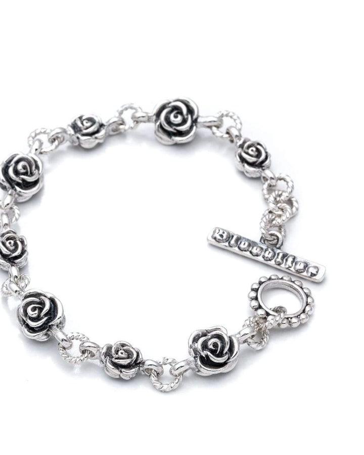 Bloodline Design Rose Link Bracelet