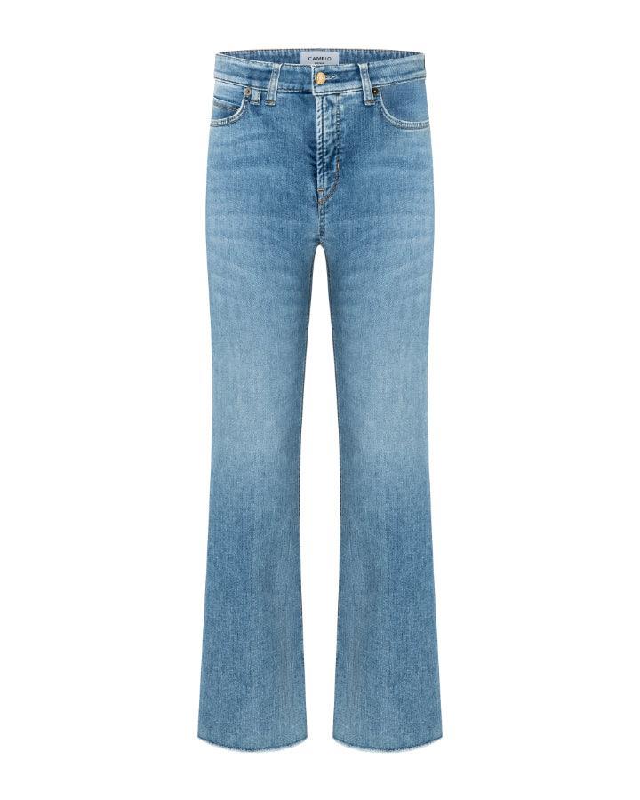 Cambio Paris Flare Summer Fringe Jeans – BLU'S