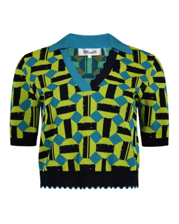 Diane Von Furstenberg Hannah Knit Top