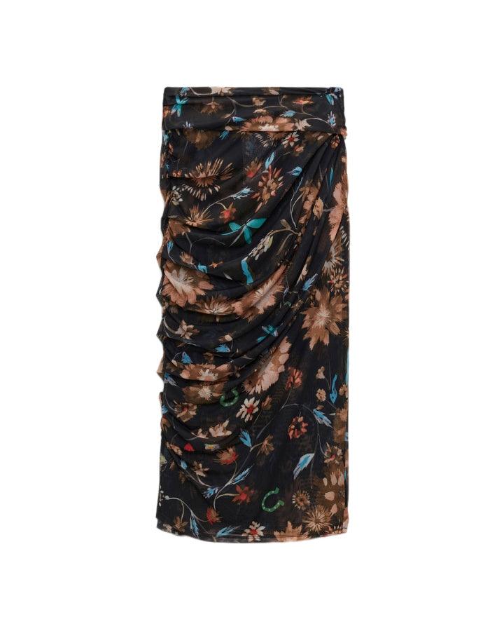 Dorothee Schumacher Sheer Flowers Skirt