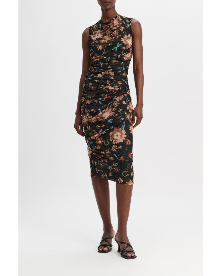 Dorothee Schumacher Sheer Flowers Tank Top