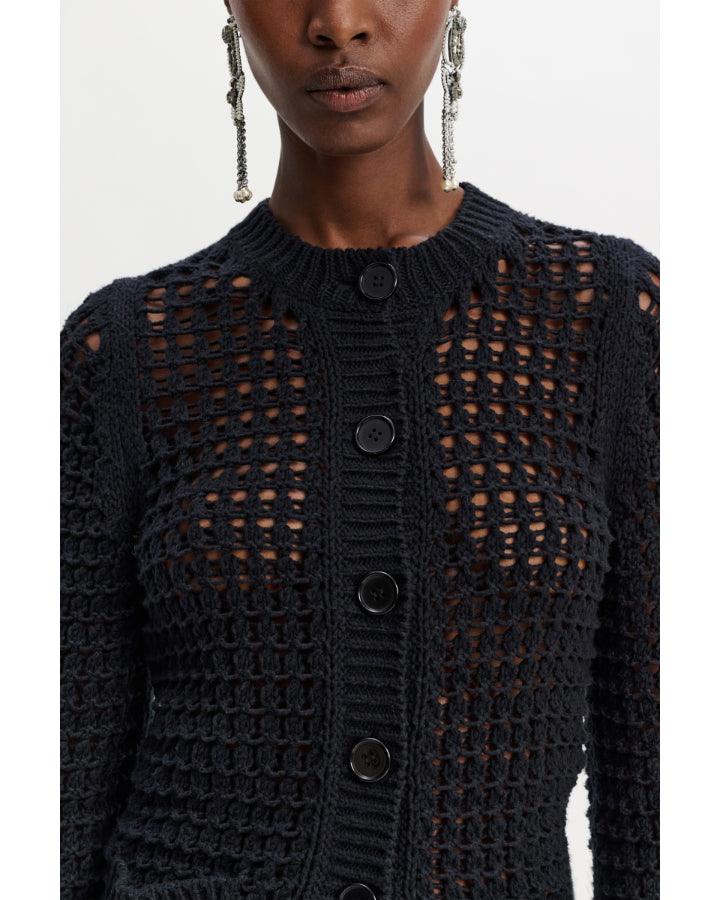 Dorothee Schumacher Sporty Crochet Cardigan