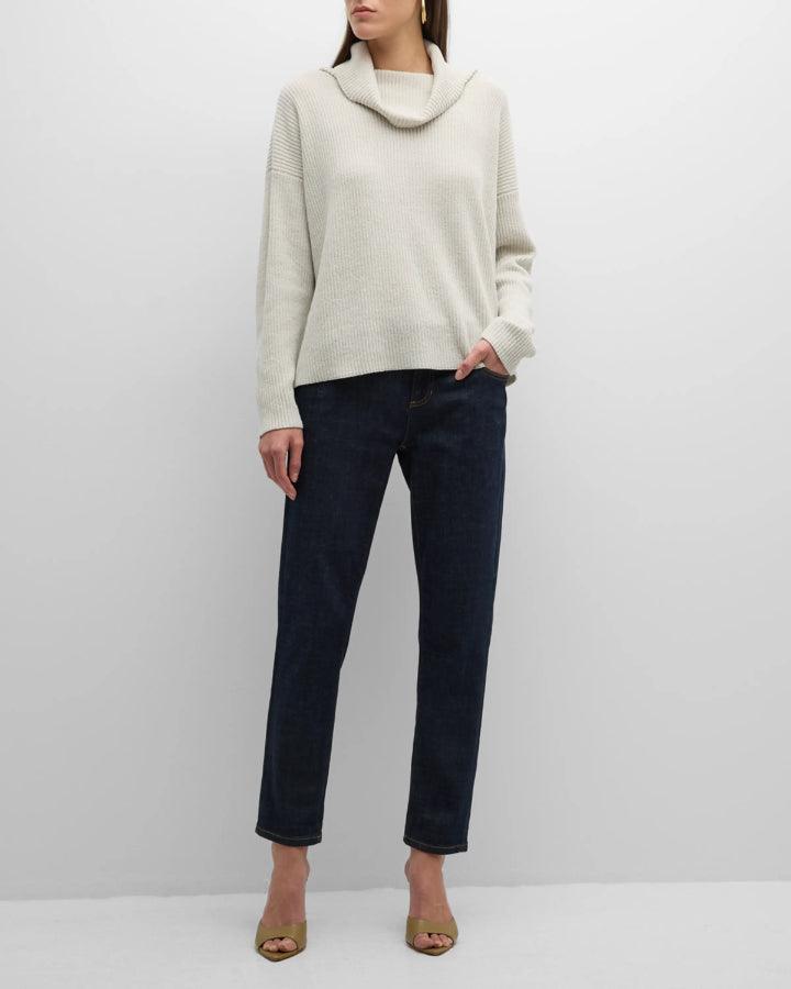 Eileen Fisher - Cowl Neck Chenille Pullover