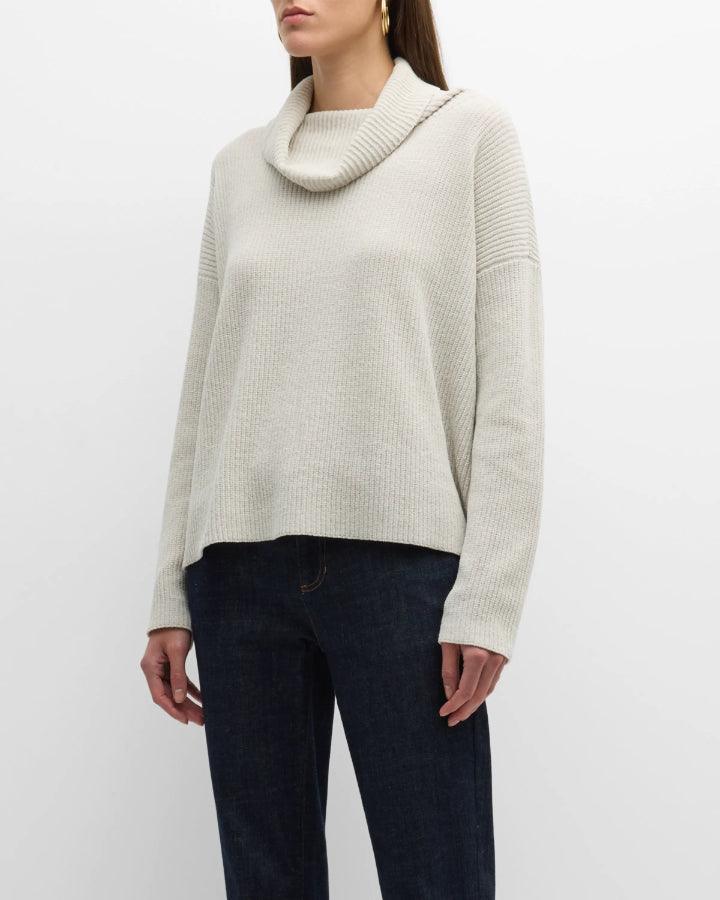 Eileen fisher outlet cowl neck sweater