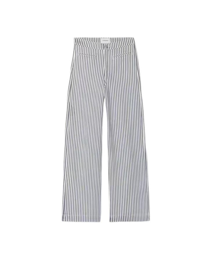 Frame Tailored Nautical Striped Trouser