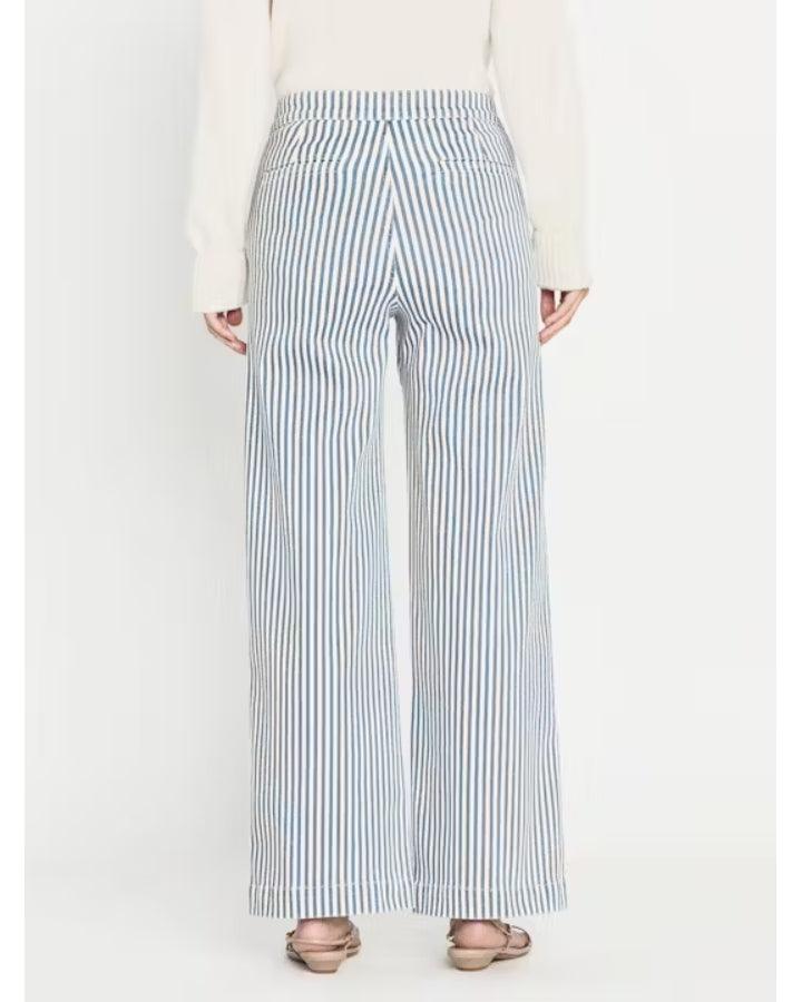 Frame Tailored Nautical Striped Trouser