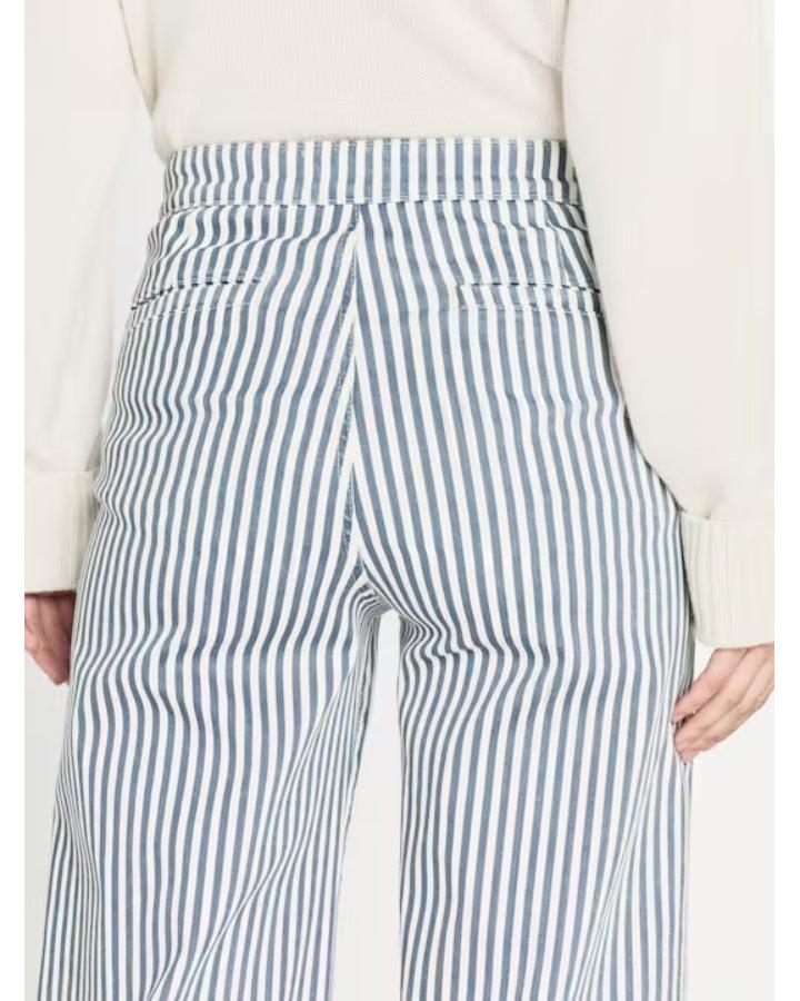 Frame Tailored Nautical Striped Trouser