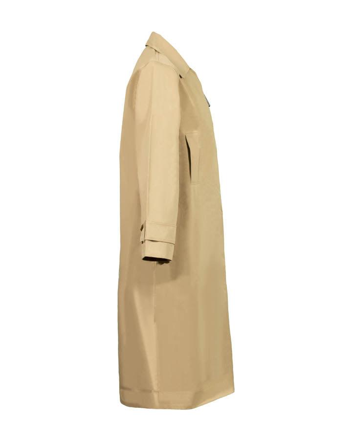 Ganni Twill Buckle Coat