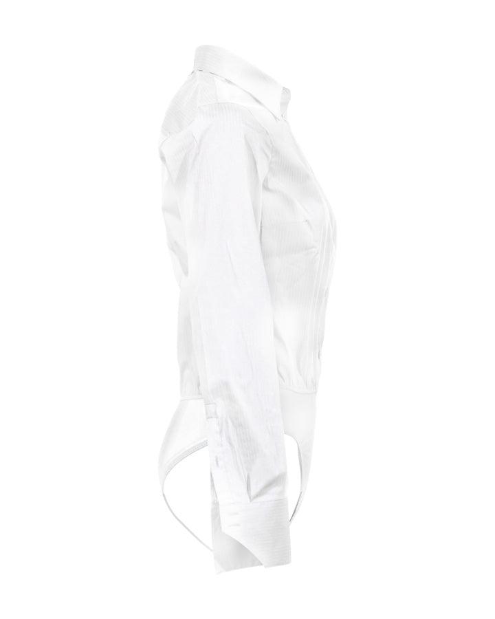 Hugo Boss Blaise Friday Body Suit Shirt White