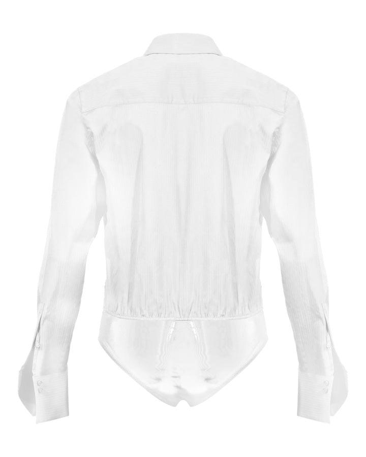 Hugo Boss Blaise Friday Body Suit Shirt White