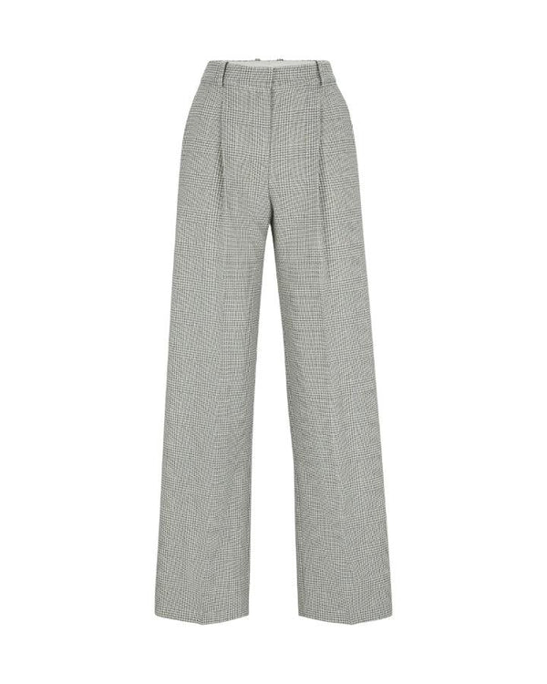 Hugo Boss Tanity Check Wool Pant