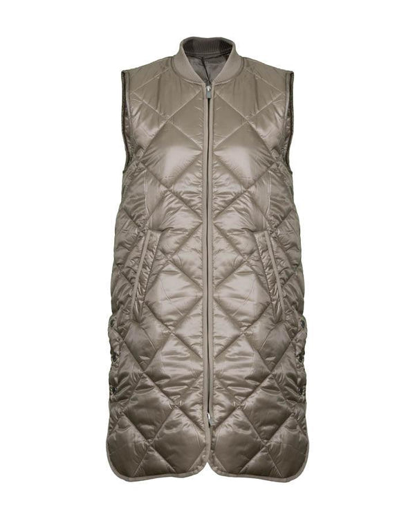 Ilse Jacobsen Pearl01 Qulted Long Vest