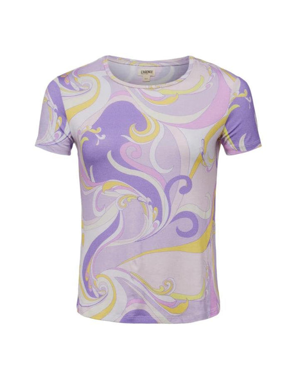 L'Agence Light Orchid Multi St Martin Ressi Tee