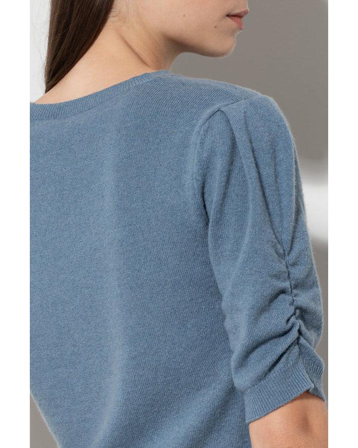 Luisa Cerano Cashmere Blend Sleeve Detail Sweater