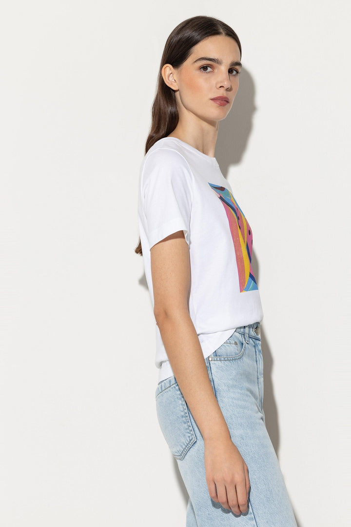 Luisa Cerano Statement Print Tee