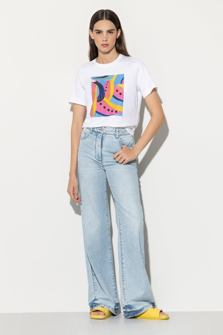 Luisa Cerano Statement Print Tee