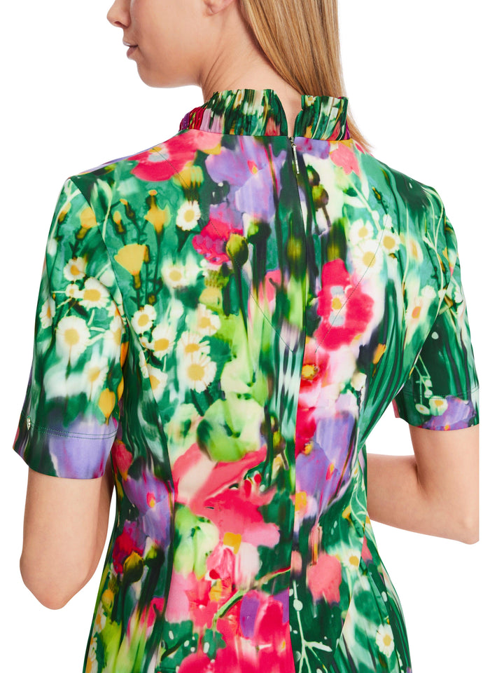 Marc Cain Eye Catching Floral Print Dress