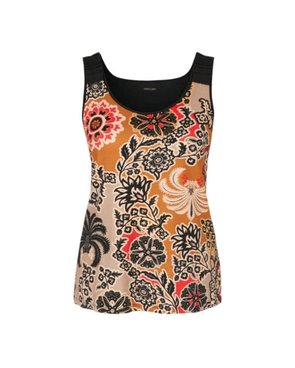 Marc Cain Floral Ornaments Tank Top