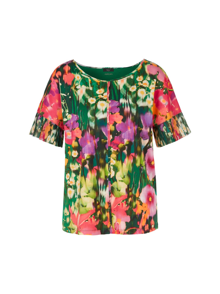 Marc Cain Vibrant Floral Print Tee