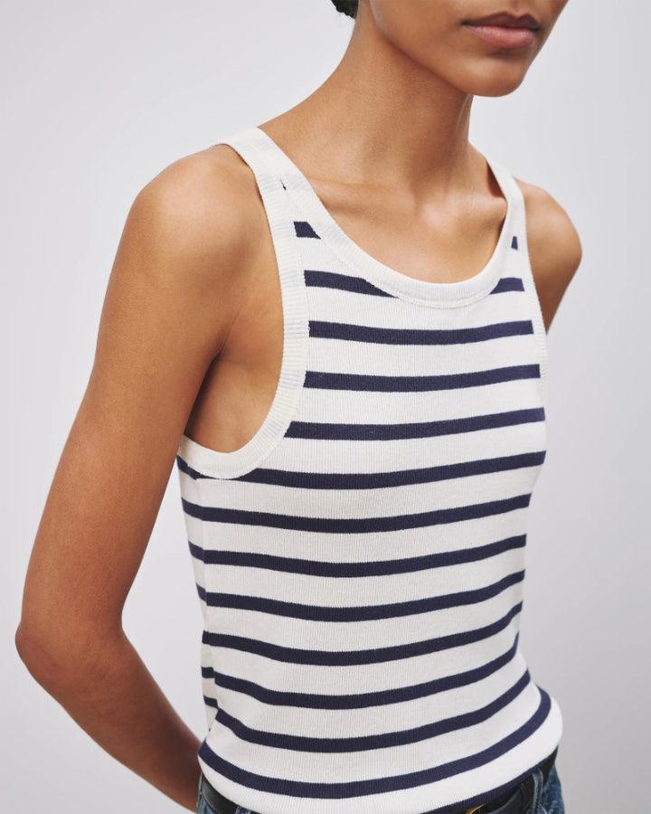 Nili Lotan Jennifer Stripe Tank Top