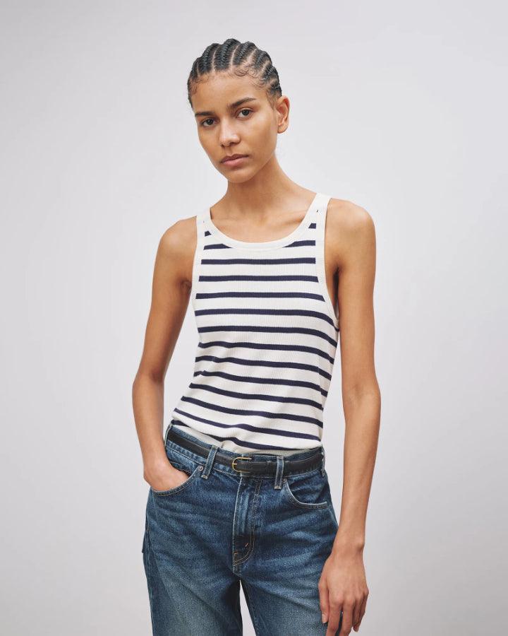 Nili Lotan Jennifer Stripe Tank Top