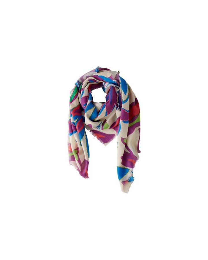 Oui Floral Print Scarf