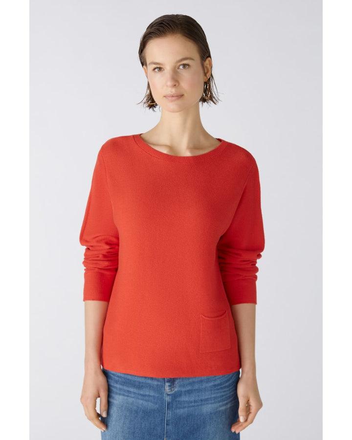 Oui Keiko Knit Cotton Pullover