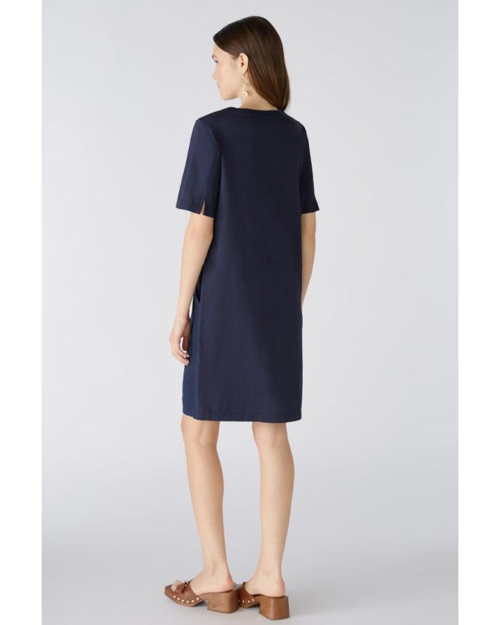 Oui Linen T-Shirt Dress