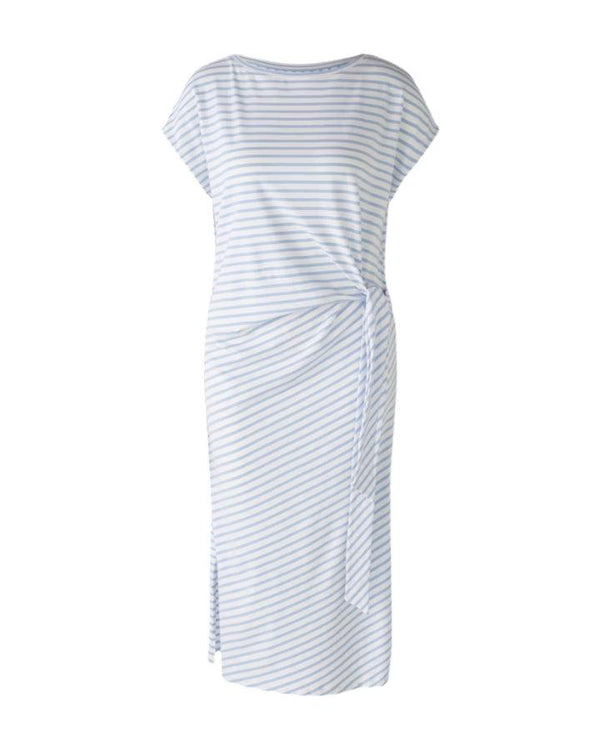 Oui Stripe Side Tie Dress