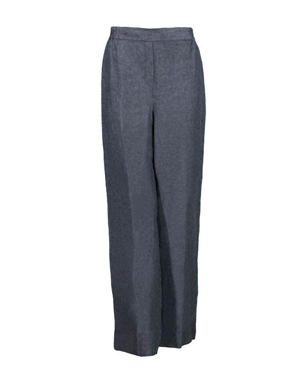 Purotatto Linen Wide Leg Pull On Pants