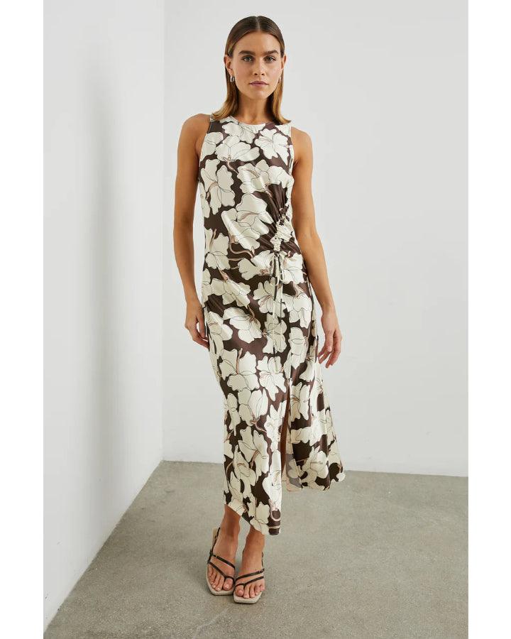 Rails Gabriella Mocha Floral Print Dress