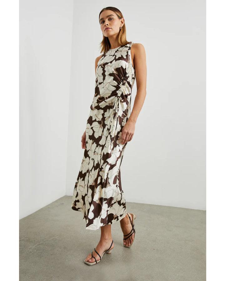 Rails Gabriella Mocha Floral Print Dress