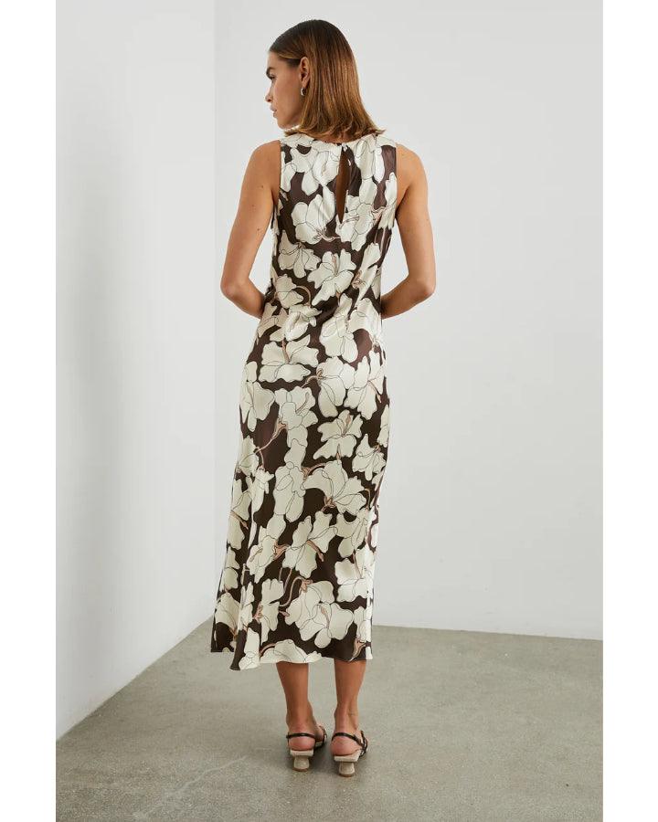 Rails Gabriella Mocha Floral Print Dress